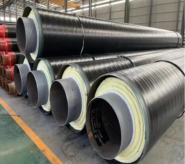 德宏钢套钢蒸汽保温管